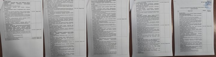 Сыбайлас жемқорлық тәуекелдеріне ішкі талдау жүргізу жөніндегі жұмыс жоспары